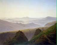 Friedrich Caspar David Morning in the Mountains  - Hermitage